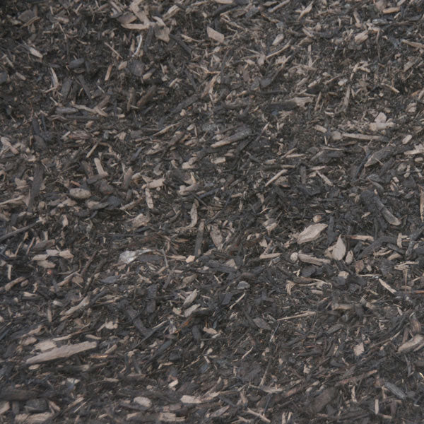 Black Mulch, Black Dyed Hardwood